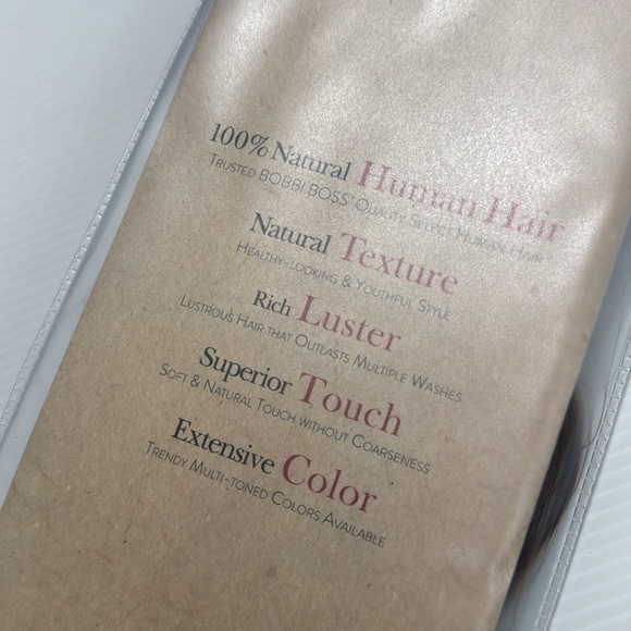 BOBBI BOSS | 100% Human hair 18 in body Wave Hair Extensions 2 Bundles P4/27/30 - Picture 8 of 8